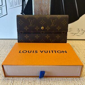 Louis Vuitton Brown Monogram Wallet
